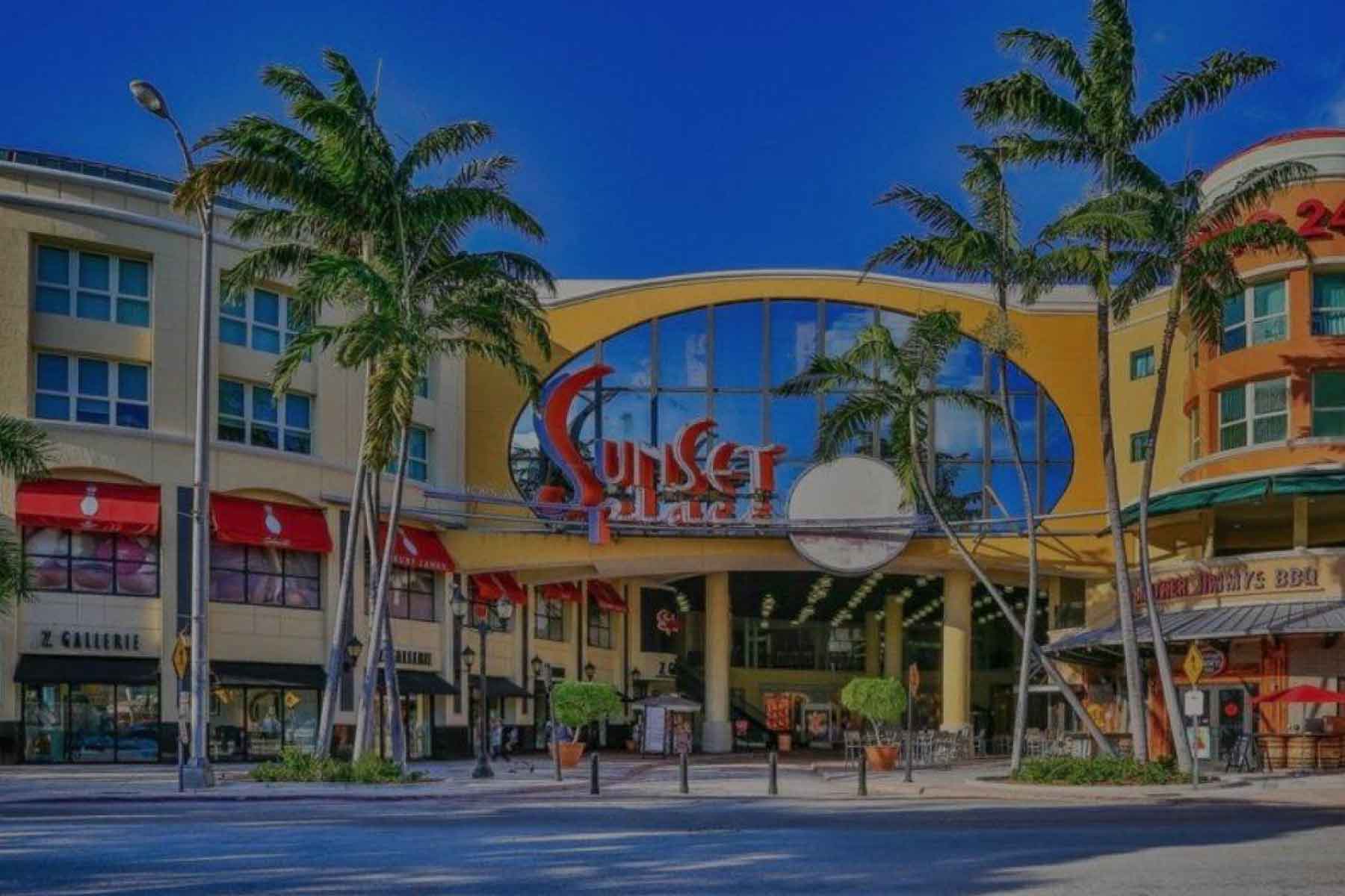 Sunset Place - Shops, Dining & Rated Best Shopping Mall in Miami